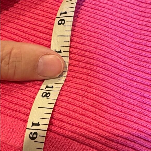 Old Navy Vibrant Pink Cowl Neck Sweater - Picture 5 of 6